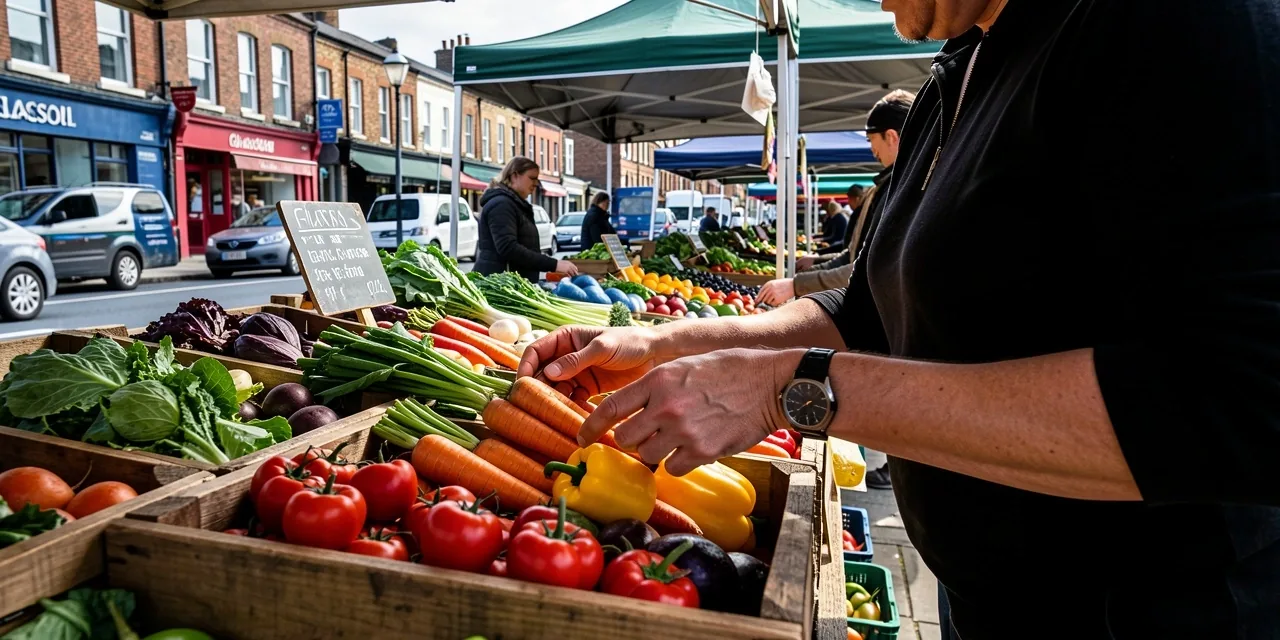 Local produce sourcing
